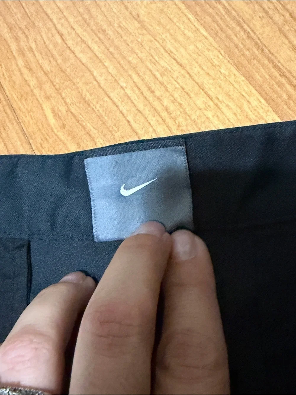 Nike Golf Dri-FIT Black Flat Front Stretch Pants Regular Fit 36x30
